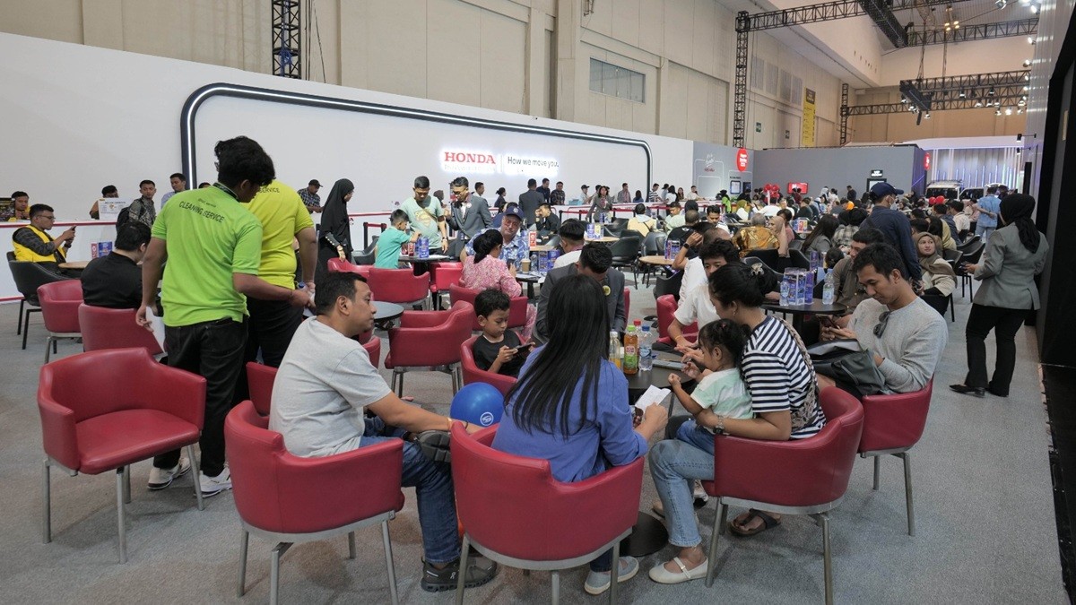 Honda Bukukan 1.908 Surat Pemesanan Kendaraan di GIIAS 2025  