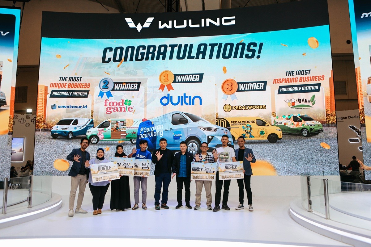 Duitin Sabet Hadiah Rp100 Juta, Bukti Wuling Mitra EV Jadi Andalan Bisnis Kreatif