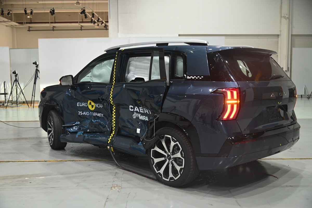AION V Meraih Hasil Mengesankan di Euro NCAP 2025  