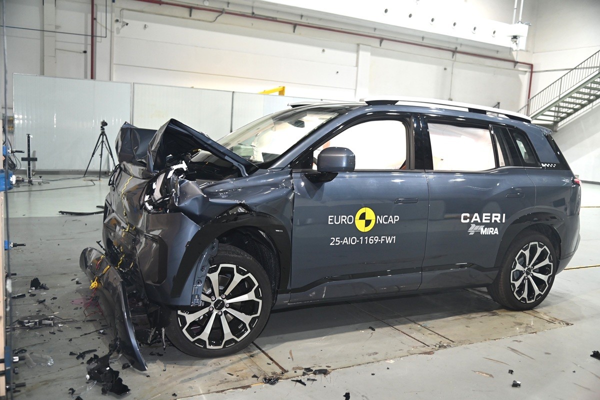 AION V Meraih Hasil Mengesankan di Euro NCAP 2025  