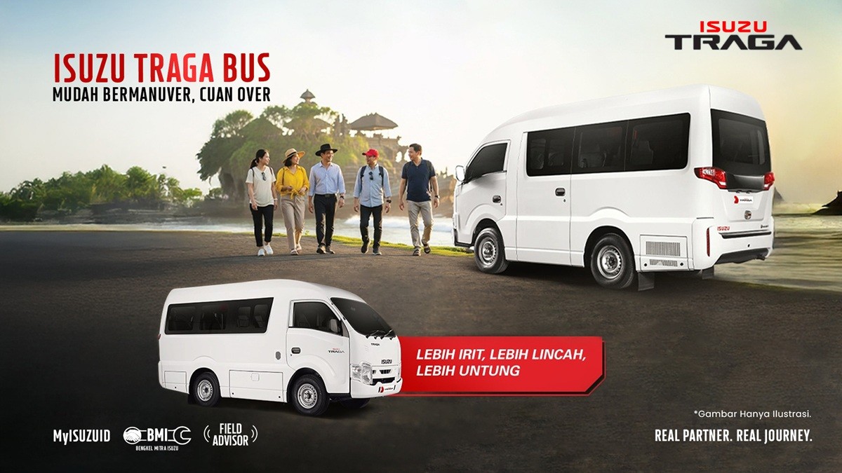 Isuzu TRAGA Bus, Kendaraan Komersial yang Dirancang Khusus  