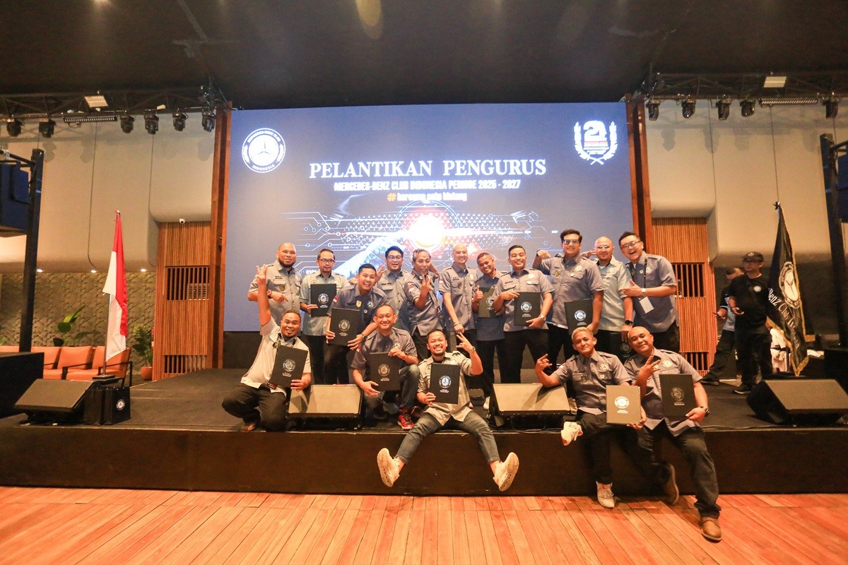 Mercedes-Benz Club Indonesia Lantik Pengurus Periode 2025-2027  