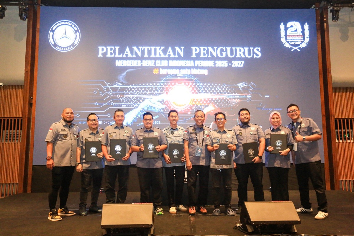 Mercedes-Benz Club Indonesia Lantik Pengurus Periode 2025-2027  