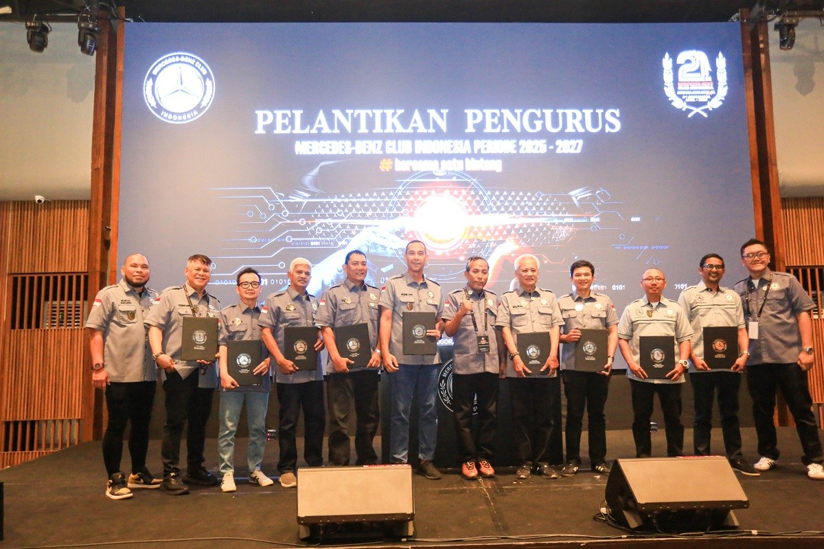 Mercedes-Benz Club Indonesia Lantik Pengurus Periode 2025-2027  