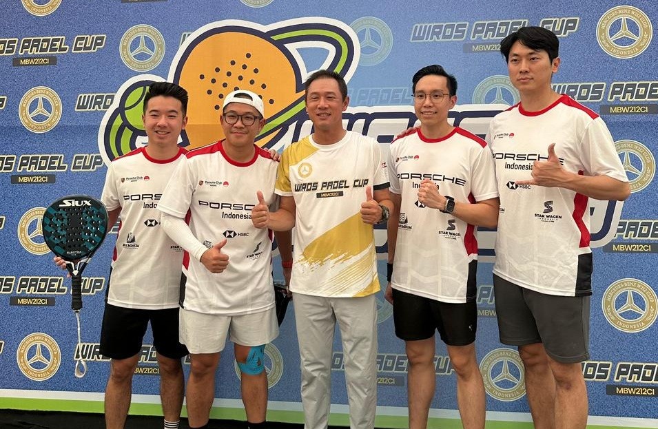 Ramaikan Dunia Padel di Indonesia, MB W212 CI Gelar WIROS PADEL CUP  