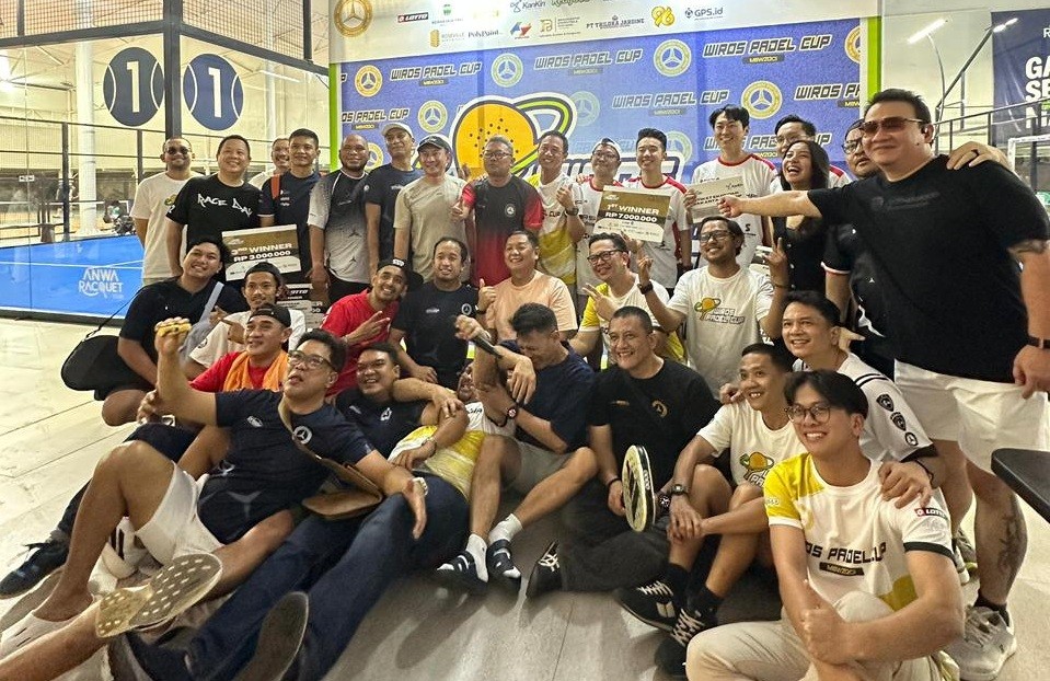 Ramaikan Dunia Padel di Indonesia, MB W212 CI Gelar WIROS PADEL CUP  