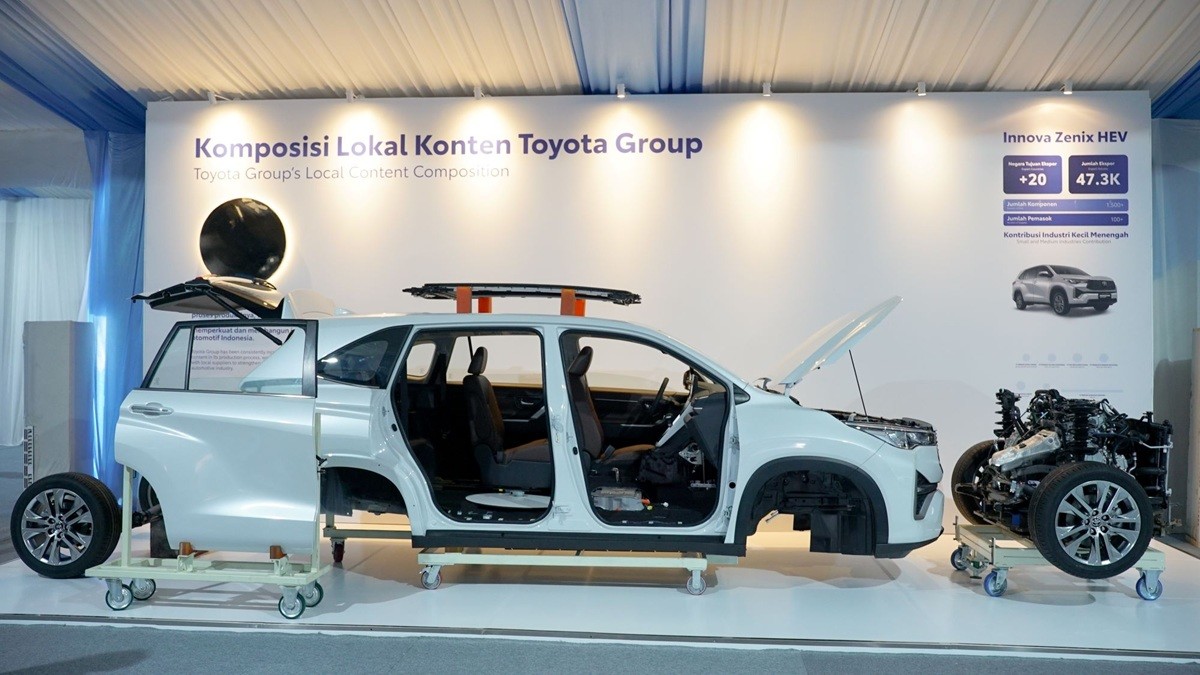 Toyota Indonesia Rayakan Ekspor Tiga Juta Unit Kendaraan  