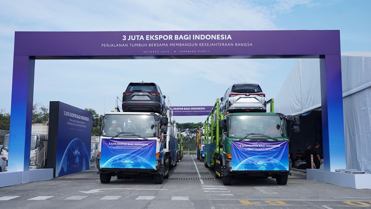 Toyota Indonesia Rayakan Ekspor Tiga Juta Unit Kendaraan  