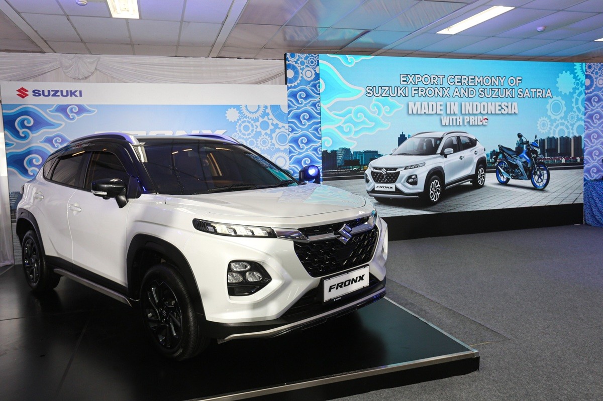 Suzuki Ekspor Fronx dan Satria ke Pasar Asia Tenggara  