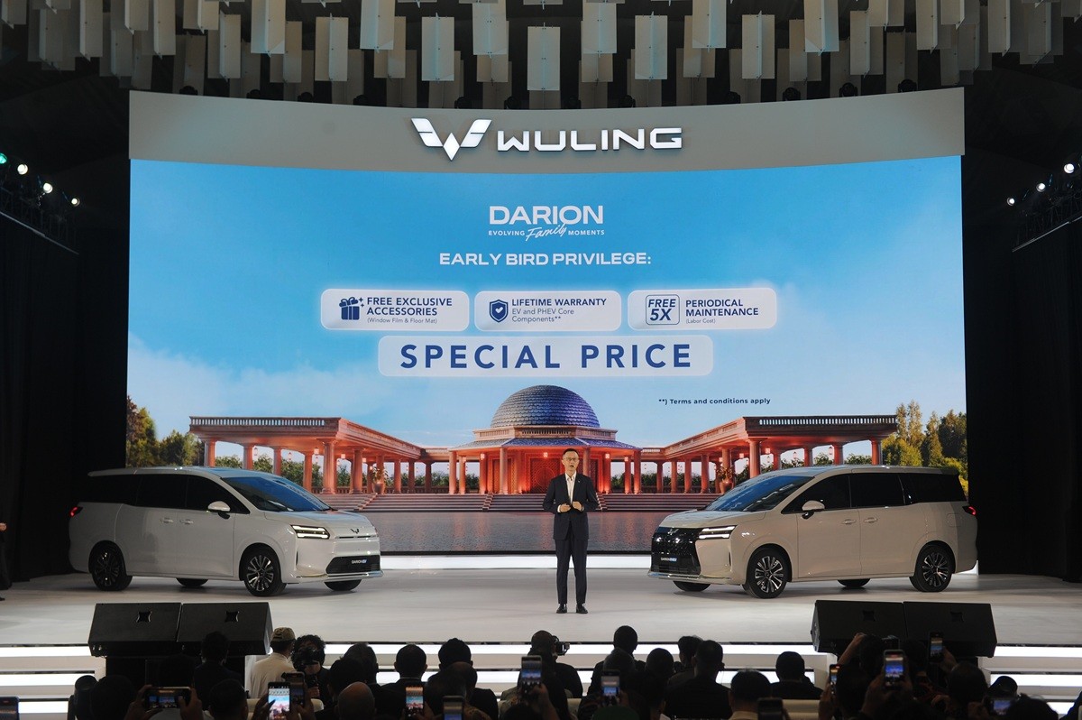 Wuling Darion, Medium MPV Pintu Geser yang Dijual Mulai Rp 356 Juta  