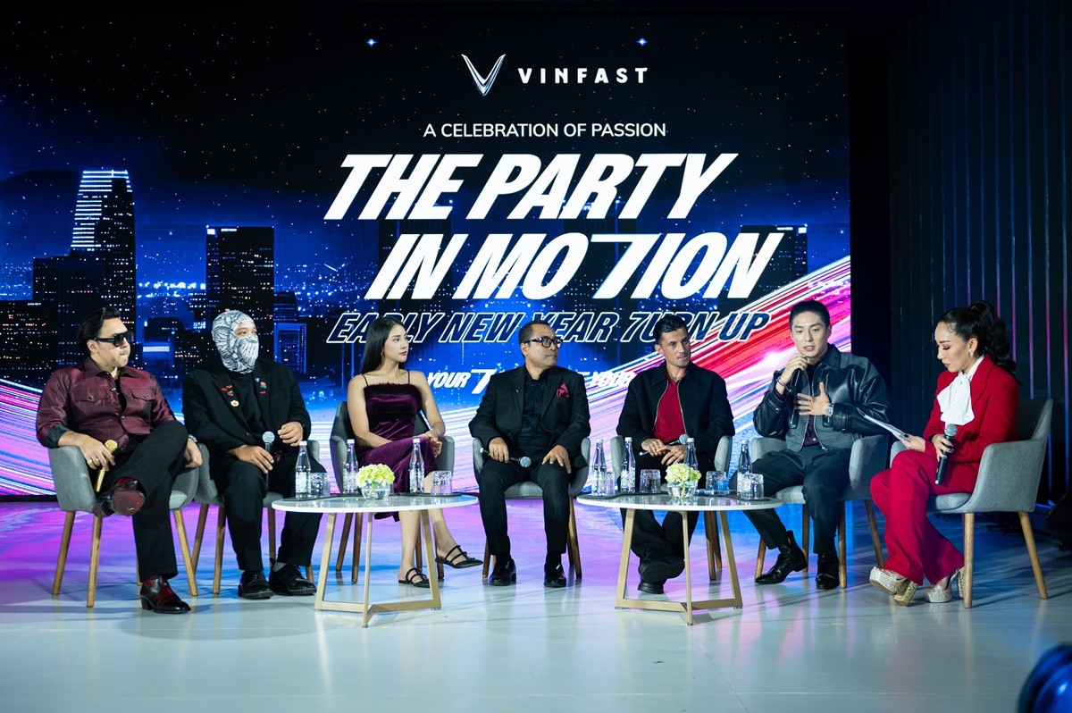 VinFast 'The Party in Mo7ion', Tunjukkan Performa VF 7 Lewat 7 Persona Inspiratif